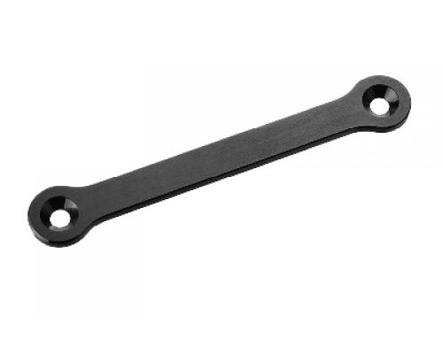 C-00180-831 Steering Rack - Dual Stiffener - Swiss Made 7075 T6 - 2mm - Hard Anodised - Black - Made