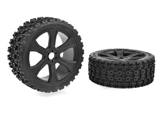 Team Corally C-00180-856 Team Corally - Rebel XMS - ASUGA XLR Off-Road Tires - Low Profile - Glued o