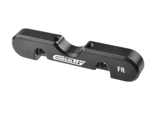 Team Corally C-00180-872 Suspension Arm Mount HD - FR-RE - 8mm - Aluminum - Black - 1 pc