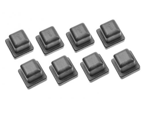 Team Corally C-00180-907 Arm Holder Inserts - Composite - Set 8 pcs