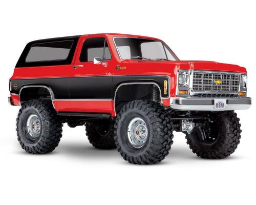 TRAXXAS TRX-4 1979 CHEVROLET BLAZER CLIPLESS CRAWLER RED