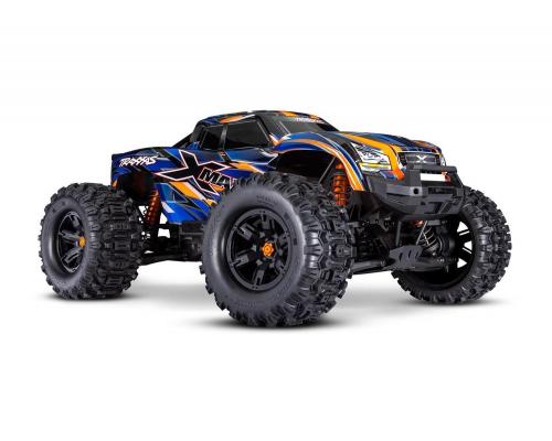 Blackt TRAXXAS X-MAXX 4WD 8S BELTED MONSTER TRUCK ORANGE TRX77096-4ORNG