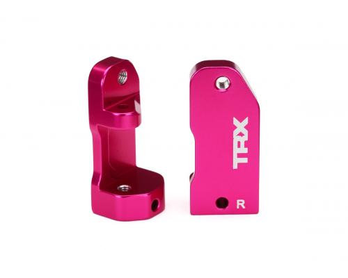 Traxxas TRX3632P Caster blokken 30 graden, roze-geanodiseerd