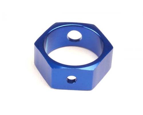 TRX4966X Rem adapter, hex aluminium (blauw)