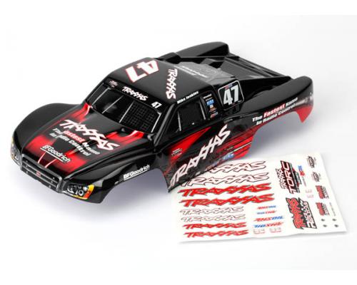 Traxxas TRX7085 Body, Mike Jenkins # 47, 1/16 Slash