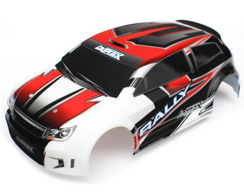 Traxxas TRX7515 Body, LaTrax Rally, rood (geschilderd) / plaatjes