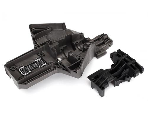 Traxxas TRX7727X Bulkhead, achter (boven en onder)