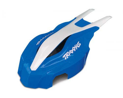 Traxxas TRX7912 Canopy, voorzijde, blauw / wit, Aton