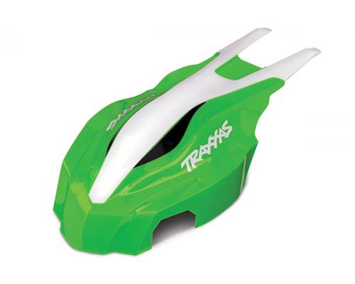 Traxxas TRX7914 Canopy, voorzijde, groen / wit, Aton