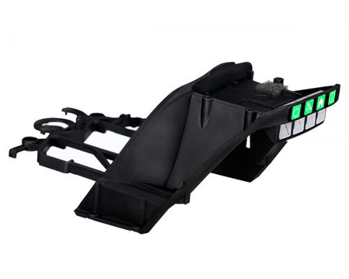 Traxxas TRX7925 Hoofdchassis, bovenste (zwart)