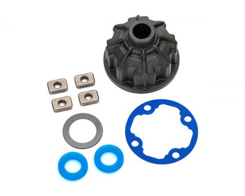 Traxxas TRX8681 Drager, differentieel (heavy duty) / x-ring pakkingen (2) / ringtandwiel pakking / s