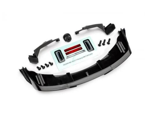 Traxxas  TRX10513 Diffuser, rear/ retainer/ body supports