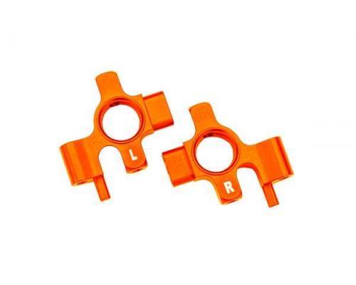 Traxxas  TRX10537-ORNG Steering blocks, 6061-T6 aluminum (orange-anodized)