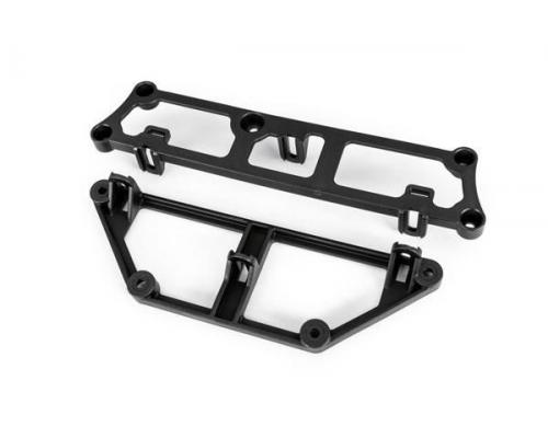 Traxxas  TRX9234X Body mounts, front & rear