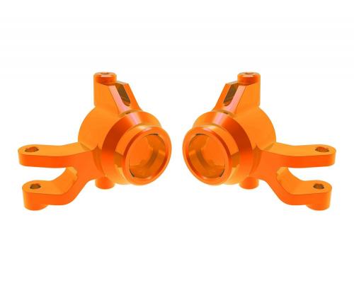 Traxxas 10734-RED Steering blocks, 6061-T6 aluminum (orange-anodized)