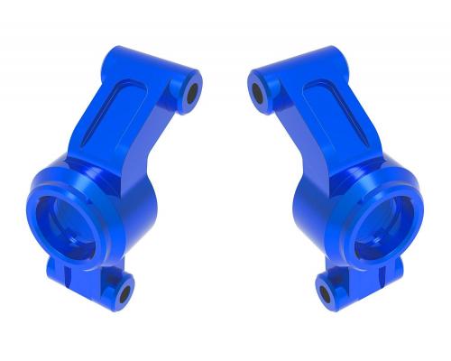 Traxxas 10751-BLUE Carriers, stub axle, 6061-T6 aluminum (blue-anodized) (left & right)