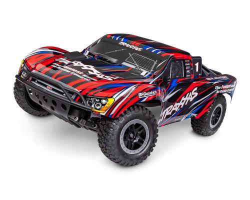 Traxxas Slash Brushless BL-2s: 1/10 2WD HD -Red TRX58334-4RED