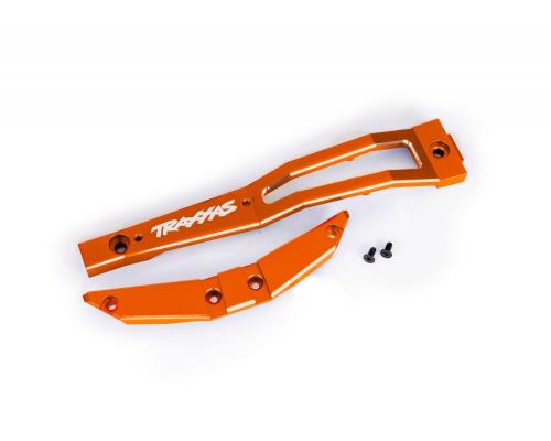 Traxxas TRX10221-ORNG Chassis brace, front, 6061-T6 aluminum