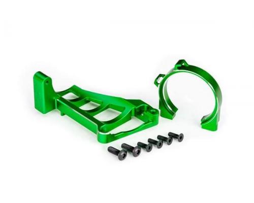 Traxxas TRX10261-GRN Motor mounts (front & rear) (green-anodized