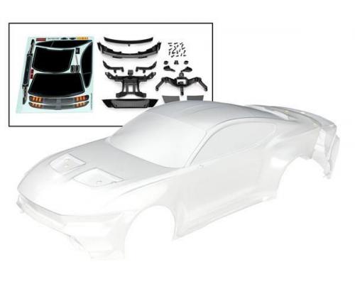 Traxxas TRX10511 Body, Ford Mustang clear