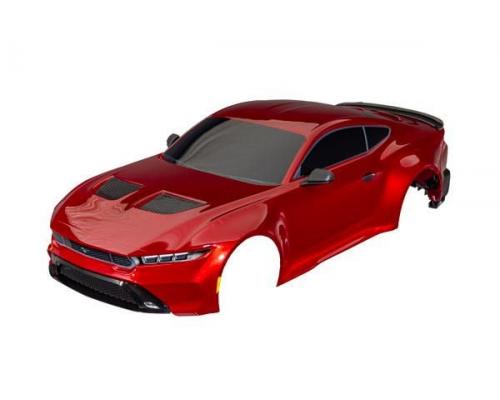 Traxxas TRX10511-RED Body, Ford Mustang, complete (red)