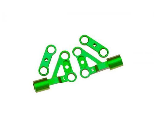 Traxxas TRX10533-GRN Suspension arms, upper, front, 6061-T6 aluminum (green-anodized)