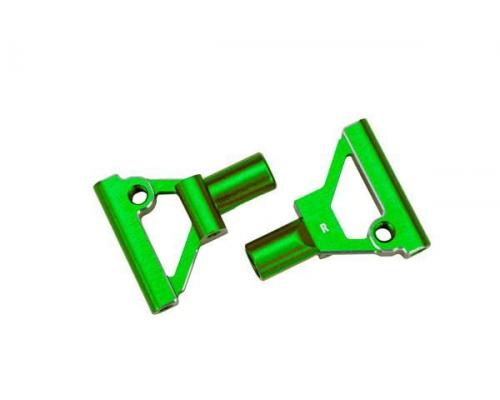 Traxxas TRX10534-GRN Suspenion arms, lower, front, 6061-T6 aluminum (green-anodized)