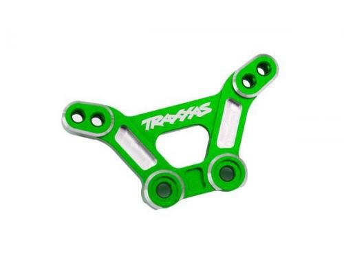 Traxxas TRX10538-GRN Shock tower, front, 6061-T6 aluminum (green-anodized)