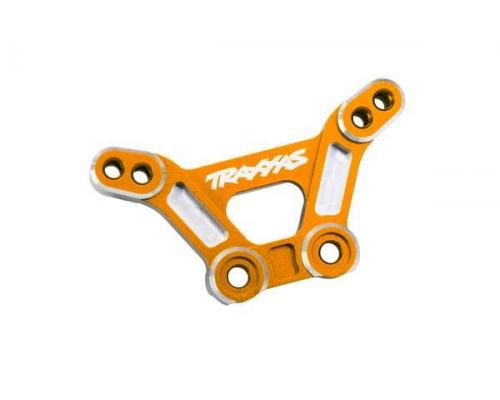 Traxxas TRX10538-ORNG Shock tower, front, 6061-T6 aluminum (orange-anodized)