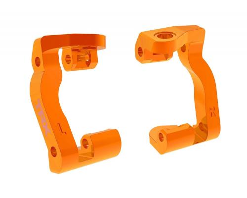 Traxxas TRX10733-ORNG Caster blocks (c-hubs), 6061-T6 aluminum (orange-anodized), left & right