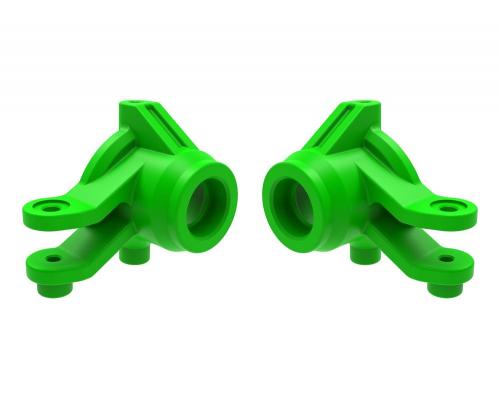 Traxxas TRX10736-GRN Steering blocks, left & right (green)