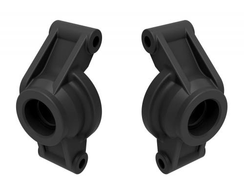 Traxxas TRX10752-BLK Carriers, stub axle (black) (rear) (left & right)