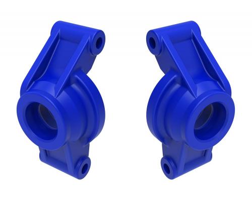 Traxxas TRX10752-BLUE Carriers, stub axle (blue) (rear) (left & right)