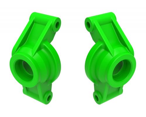 Traxxas TRX10752-GRN Carriers, stub axle (green) (rear) (left & right)