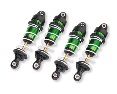 Traxxas TRX10765-GRN Shocks, GTR long, green-anodized