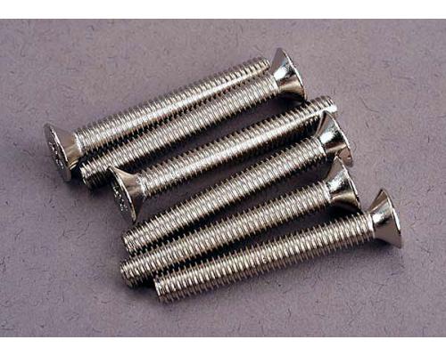 Traxxas TRX3169 Schroeven, 4x30mm verzonken (6)