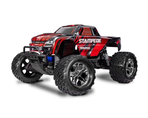 Traxxas TRX36254-8RED Stampede 2WD Brushed HD incl battery & USB-C charger Red