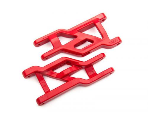 Traxxas TRX3631R Draagarmen (voor) (2) rood Heavy Duty koud weer