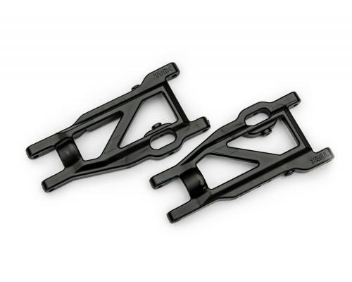 Traxxas TRX3655-BLK Suspension arms, black, front/rear (left & right), heavy duty (2)