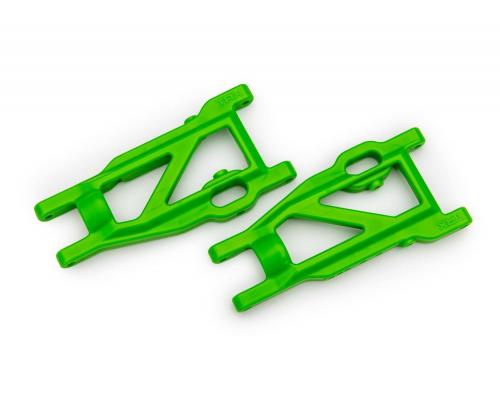 Traxxas TRX3655-GRN Suspension arms, green, front/rear (left & right), heavy duty (2)