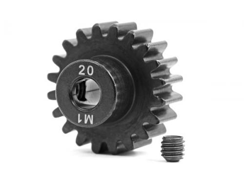 Traxxas TRX6494R Tandwiel, 20-T pinion (gefreesd, gehard staal) (1,0 metrische steek) (past op as va