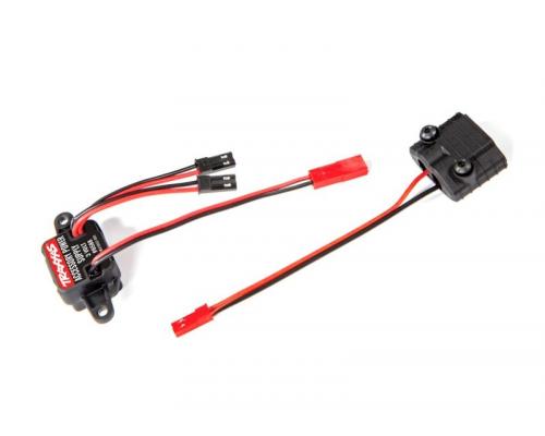 Traxxas TRX6588 Accessoire-voeding (gereguleerd, 3V, 3 amp) / Power Tap Connector (met kabel) / 3x10