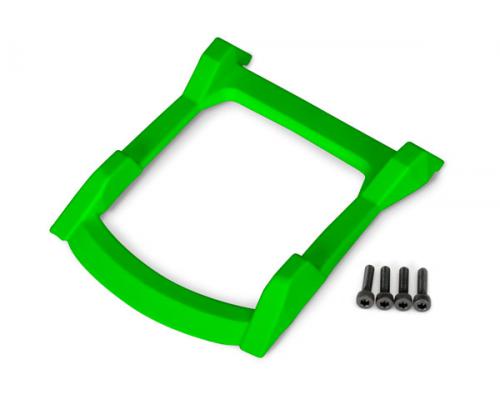 Traxxas TRX6728G Skidplate, dak (body) (groen) / 3x12 CS (4)