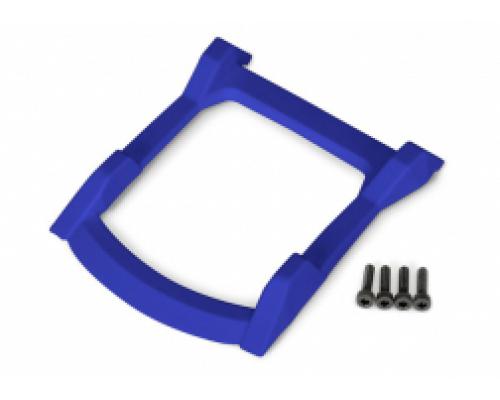 Traxxas TRX6728X Skidplate, dak (body) (blauw) / 3x12 CS (4)