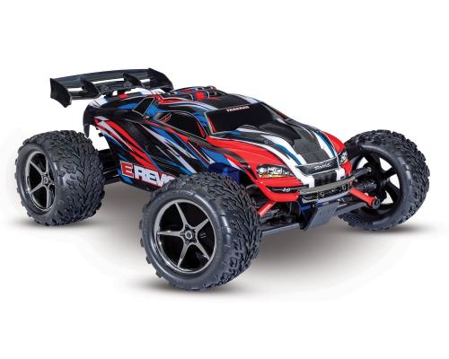 Traxxas TRX71054-8RBLU Traxxas E-Revo 1/16 4x4 USB, Red-Blue