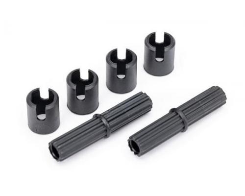 Traxxas TRX8139 Half shafts, center (external splined)