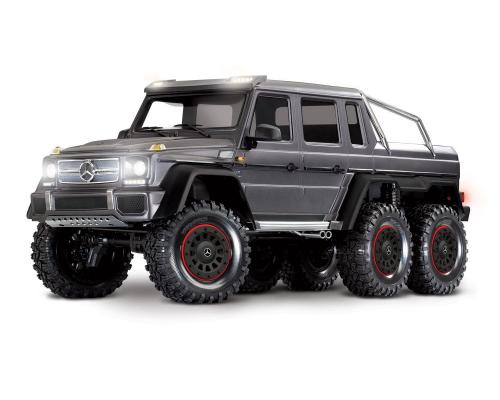 Traxxas TRX88296-4SLVR Traxxas TRX-6 Mercedes-Benz G 63 AMG Body 6X6 Electric Trail Truck Clipless S