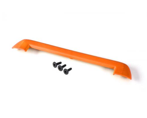 Traxxas TRX8912T Achterklepbeschermer, oranje / 3x15mm platte schroef (4)