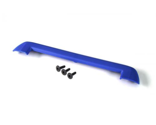 Traxxas TRX8912X Achterklepbeschermer, blauw / 3x15mm platte schroef (4)