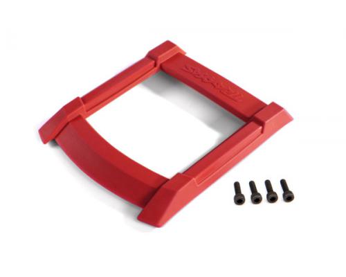 Traxxas TRX8917R Beschermplaat, dak (carrosserie) (rood) / 3x12mm CS (4)